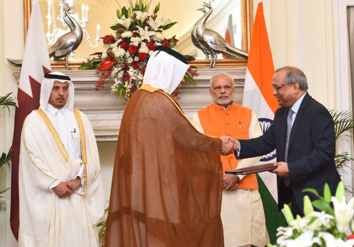 Prime Minister of Qatar Calls on President