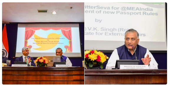 MEA twitter seva External Affairs Ministry Launches Twitter Seva