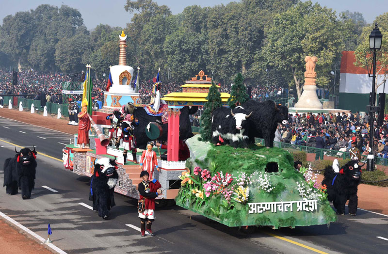 Republic day Parade 2017 Arunachal Pradesh