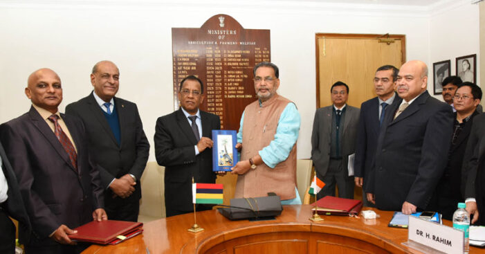 India, Mauritius Sign MoU on Fisheries, Cooperatives