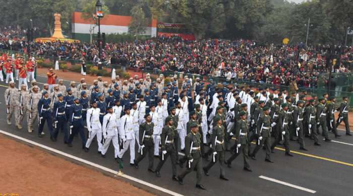 UAE Contingent India’s Republic Day Parade – 2017: UAE Contingent Participates, Presents Ceremonial Salute