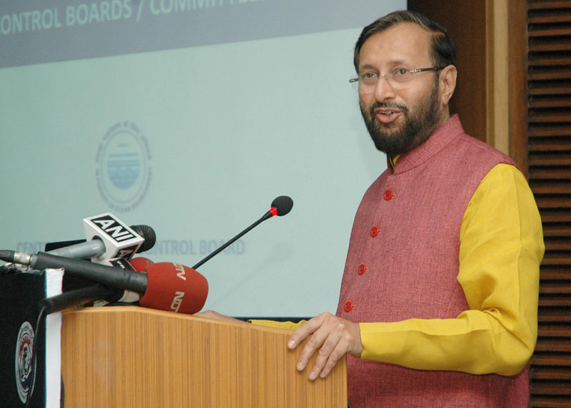 Representational Picture: The Minister of State for Environment, Forest and Climate Change (Independent Charge),Mr. Prakash Javadekar addressing the inaugural session of a workshop of Pollution Control Boards of States, in New Delhi on May 18, 2016. (PIB Photo)