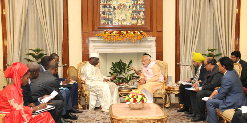 india senegal relations