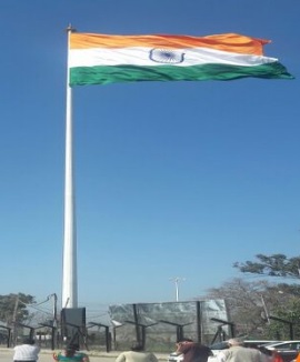India’s tallest Tricolour Flag Near Border Irks Pakistan
