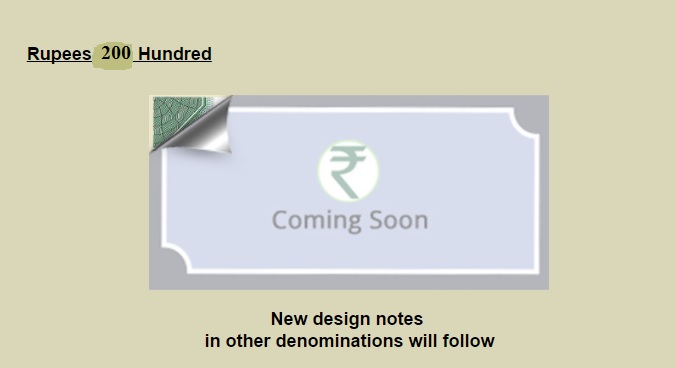RBI Silent on Rs.200 New Currency Notes in Print