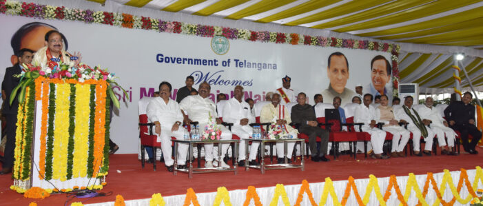Vice President, Shri M. Venkaiah Naidu in Telangana