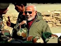 PM celebrates Diwali with jawans of Indian Army and BSF, in Gurez Valley