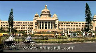 President of India addresses members of Karnataka Legislature on 60th anniversary of VidhanaSoudha