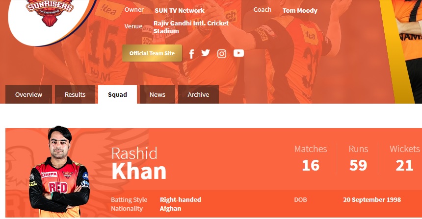 Rashid Khan and Mahesh Babu
