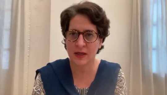 Priyanka Gandhi thanks UP govt for allowing offer of 1,000 buses to ply migrant workers home