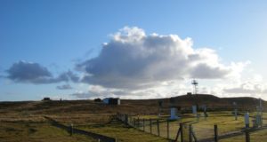 The weather observatory in Lerwick, Shetland Isles, Scotland, where the historic rainfall records were taken CREDIT Dr Keri Nicoll, University of Reading and University of Bath