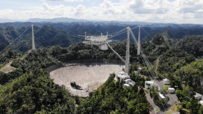 Arecibo telescope that received FRBs, featured in Bond film, will close forever
