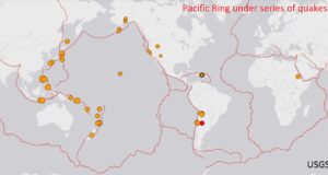 today earthquakes