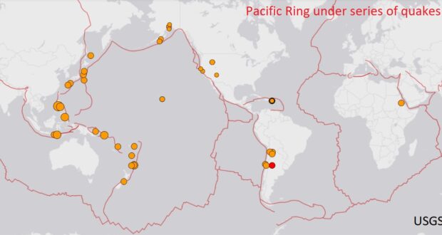 Christmas Day sees 61 earthquakes, more than six above average, USGS ...