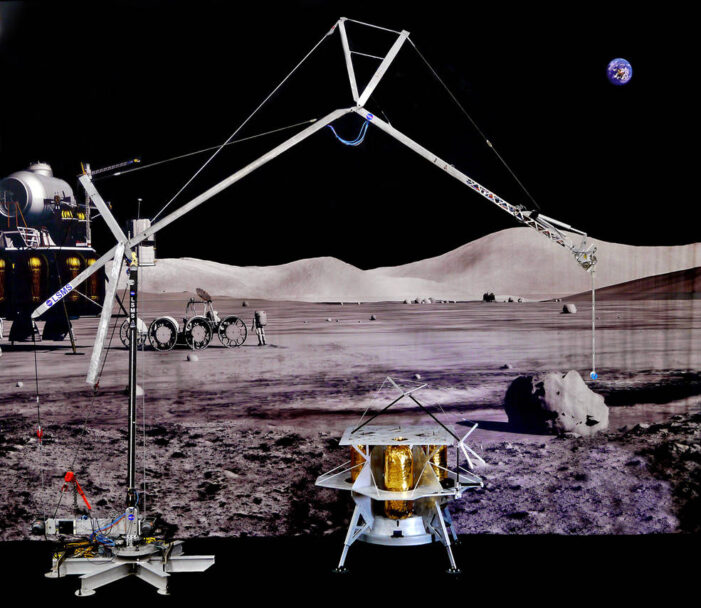 Lightweight Crane Technology to be Tested on the Moon [ARTEMIS PROJECT]