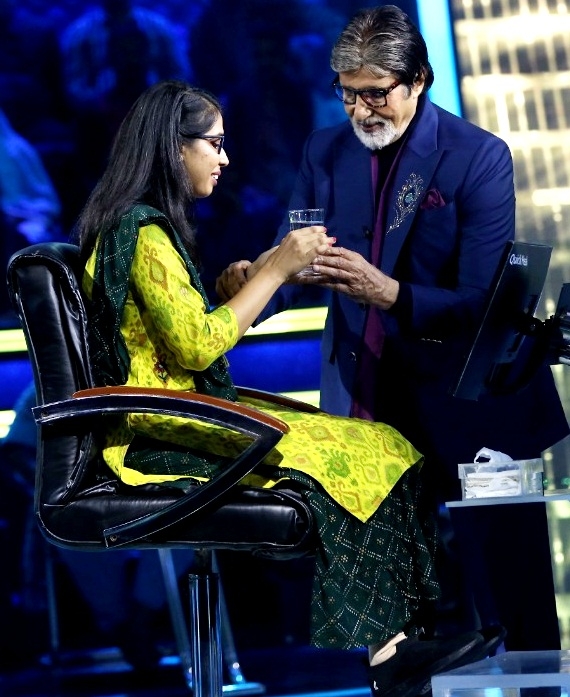 Kaun Banega Crorepati 14: Visually impaired contestant is a fan of Big B’s ‘Black’ movie