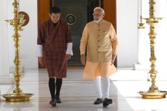 PM Narendra Modi meets King of Bhutan, Jigme Khesar Namgyel Wangchuck