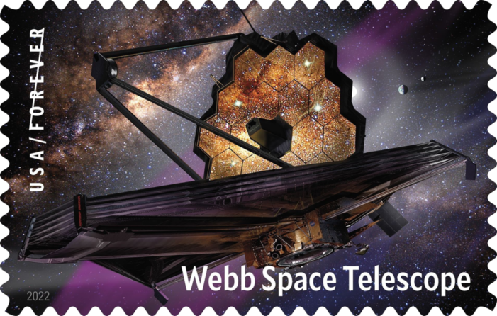 US Postal Service Celebrates NASA’s Webb Telescope With New Postal Stamp