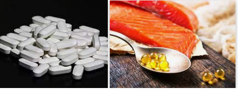 Vitamin-Fish oil supplements