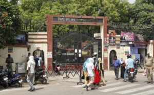 A view of district court in Varanasi