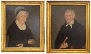 Ammi Phillips, a famed 19th century portrait painter