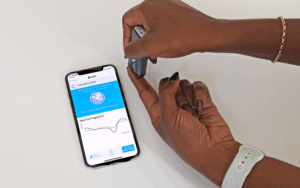 The malaria detection tool collects an infrared signature for a mobile phone to process./CREDIT:The University of Queensland