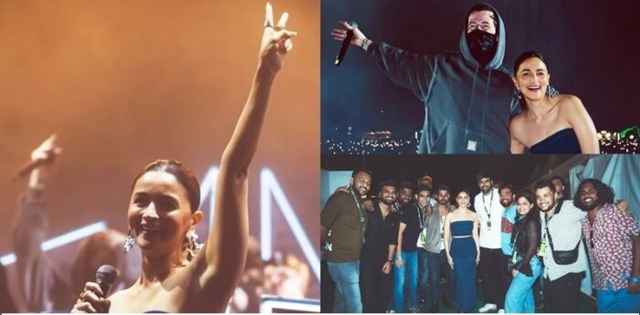 Alia Bhatt Surprises Fans in Bengaluru, Appears at DJ Alan Walker’s Concert