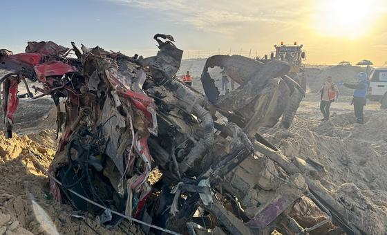 Gaza: UN relief chief demands ‘answers and justice’ following killings of first responders