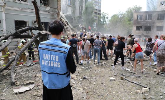 Outrage as Russian overnight attacks on Ukraine cities kill at least nine civilians