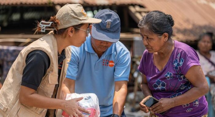 Myanmar: 'The pain of earthquake-affected women and girls has shocked me'