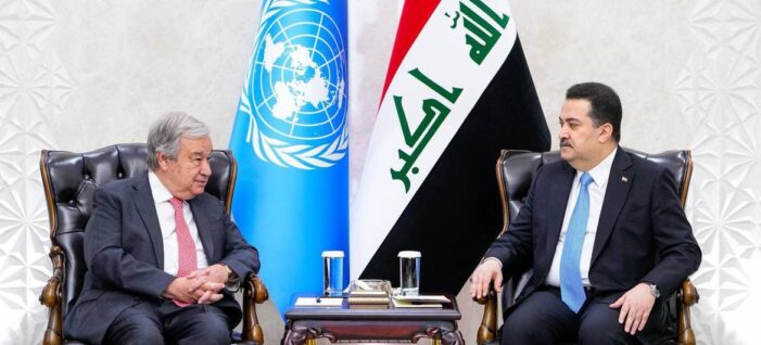 In Baghdad, Guterres affirms UN will never forget staff killed in Canal Hotel attack