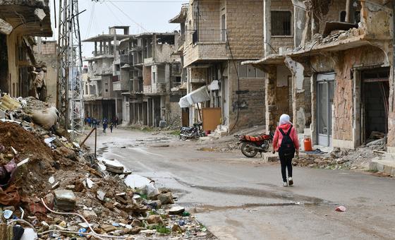 Home-bound Syrians find few of the basics needed to survive
