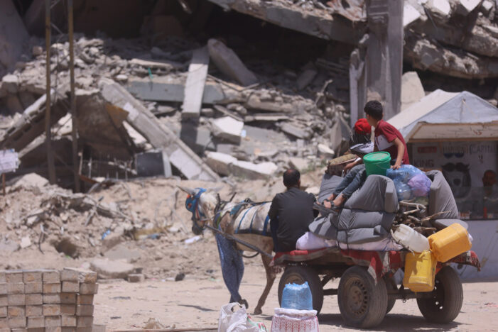 UN life-saving aid allowed to trickle into Gaza as needs mount