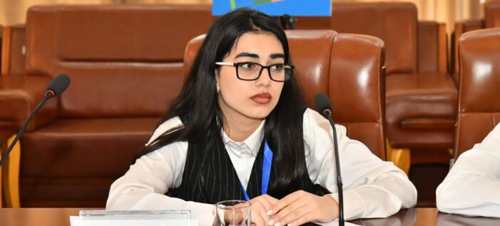 ‘We are the present’: Tajik climate activist urges leaders to include youth voices in dialogue