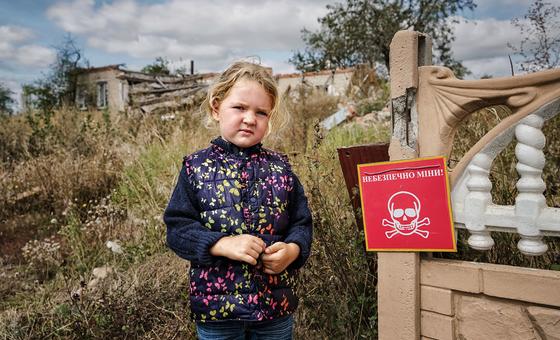 ‘It is an elephant’: Ukraine’s unexploded mine problem