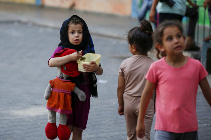 Gaza: Search for food puts lives on the line