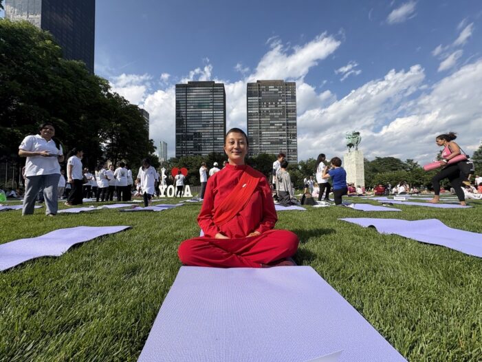 ‘One Earth, One Health’: Yoga Day provides respite in a tumultuous world