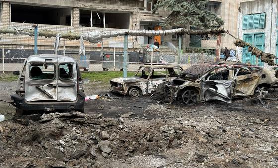 UN rights mission condemns civilian toll in deadly missile strikes on Ukraine