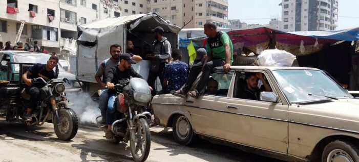 On the road in war-torn Gaza