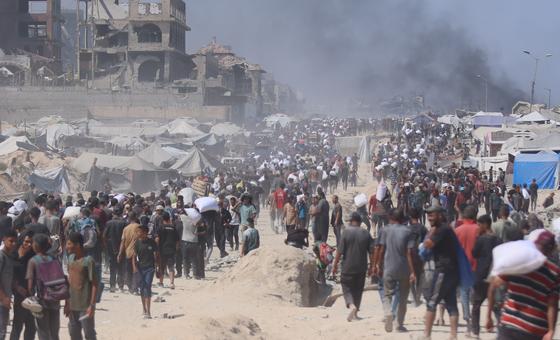 UN warns of ‘catastrophic hunger’ in Gaza as Israel announces humanitarian pauses