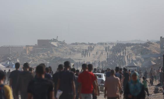 On brink of famine, Gazans forced to scour dirt for food