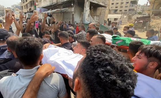 Gaza: UNESCO condemns ‘unacceptable’ killing of journalists