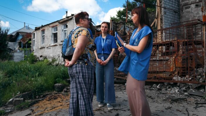 First Person: On Ukraine’s frontlines, humanitarians risk all to bring hope