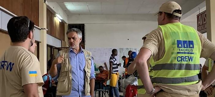 ‘Our work is largely invisible’: Journey from outer space to frontline aid worker