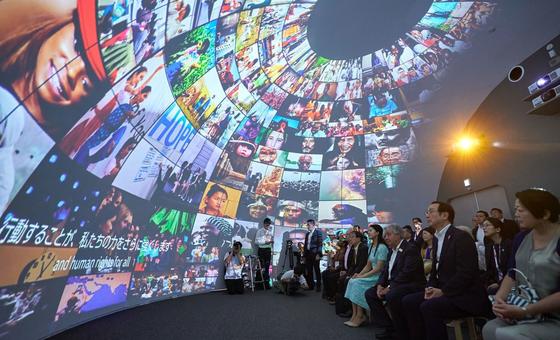 Guterres in Japan: ‘Humanity is strongest when we stand as one’