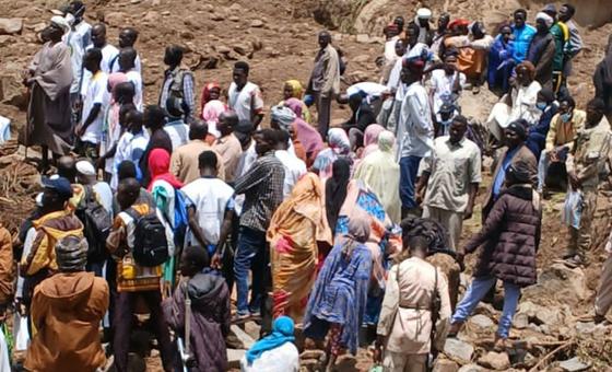 Downpours stymy aid teams following deadly landslide in war-torn Sudan