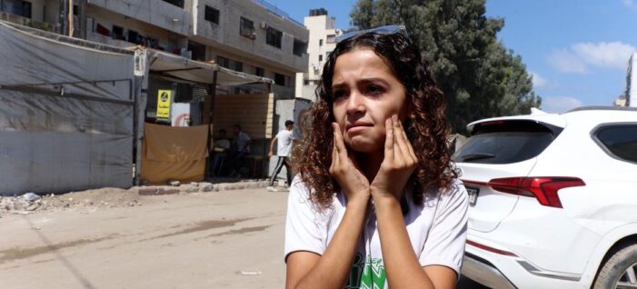 Gaza: With a suitcase for a school bag, classrooms have become shelters