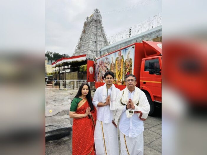 NSE Chief Offers Prayers At Tirupati Ahead of IPO