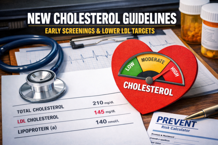 Doctors Say Start Screening Cholesterol Earlier. Here’s What Changed Doctors Say Start Screening Cholesterol Earlier. Here’s What Changed