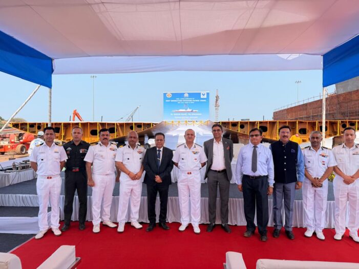Keel Laid Two Next-Gen Offshore Patrol Vessels To Expand Coast Guard Fleet